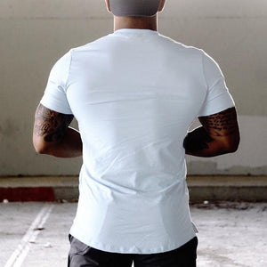 Casual Cotton Round Neck Short Sleeves Men's Tops