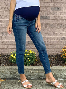 Maternity Wear Fashion Casual Belly Lift Jeans Bottoms Pants