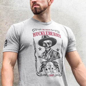 Men's Casual Round Neck Short Sleeve T-Shirt