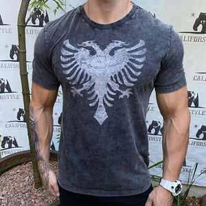 Casual Round Neck Men's T-shirt