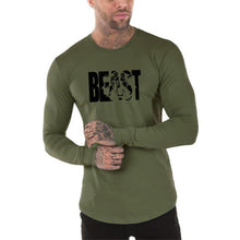 Load image into Gallery viewer, Cotton Printed Long Sleeve Sweat Absorbing Men&#39;s Tops
