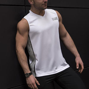 Muscle Fitness Basketball Training Men's Tops