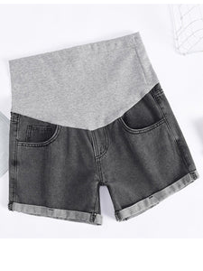 Maternity Denim Loose and Ripped Thin Pants