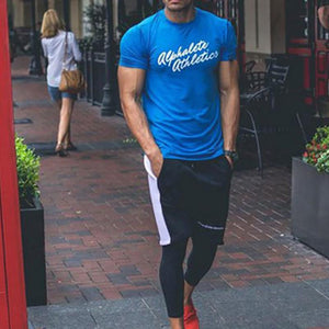 Men's Sports Pure Cotton Leisure Fitness T-shirt