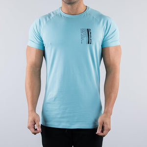 Sports Round Neck Trendy Fitness T-shirt