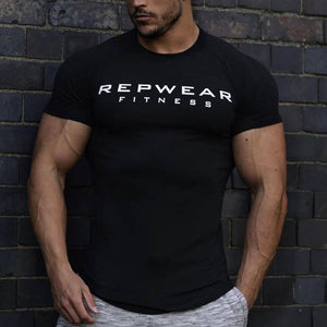 Men's Running Training Casual Slim Cotton T-shirt