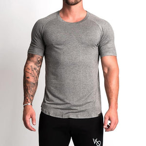 Sports Running Cotton Stretch T-shirt