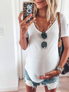 Slim Vest Maternity Tops