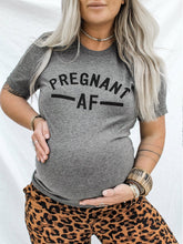 Load image into Gallery viewer, Maternity Wear Fashion Loose Letter Print T-shirt
