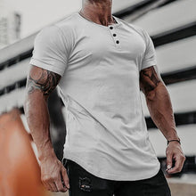 Load image into Gallery viewer, Men&#39;s Fitness Sports Long Breathable T-shirt
