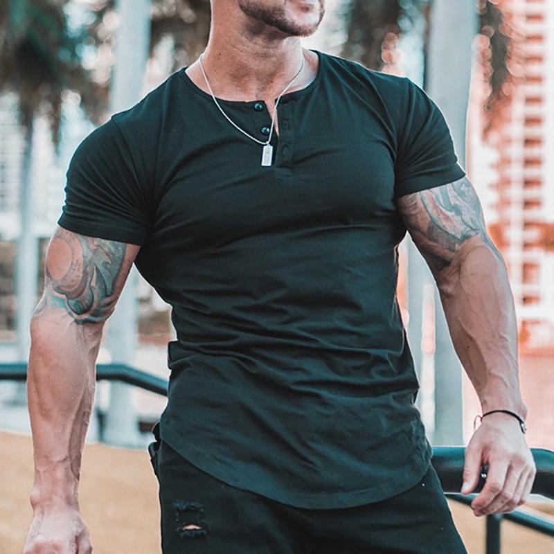 Men's Fitness Sports Long Breathable T-shirt