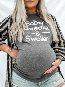 Maternity Wear Fashion Loose Letter Print T-shirt