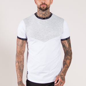 Casual Colouring Round Neck Short Sleeves Men's T-Shirt