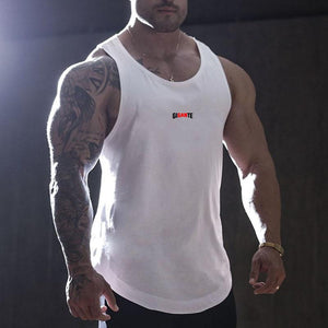 Men's Tight Cotton Stretch Running Training Singlets