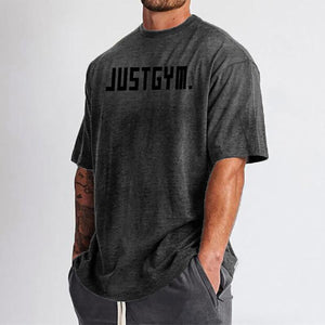 Men's Loose Fitness Sports T-shirt