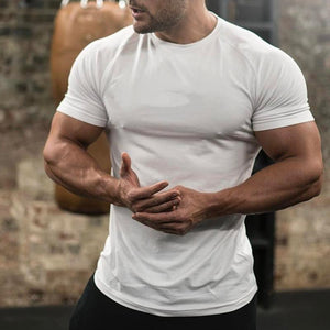 Breathable Cotton Sports T-shirt Men