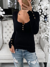 Load image into Gallery viewer, Slim Slimming Big Round Neck Maternity Blouse
