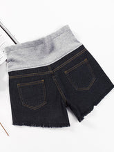 Load image into Gallery viewer, Maternity Fashion Denim Lifting Shorts
