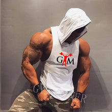 Load image into Gallery viewer, Men&#39;s Printed Sleeveless Hooded Vest
