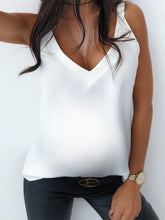 Load image into Gallery viewer, Simple And Cool V-neck Maternity Sling Top
