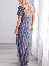 Load image into Gallery viewer, Maternity Wear Fashion Casual Loose Striped Dress
