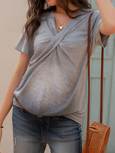 Load image into Gallery viewer, Maternity Wear Fashion Casual Loose Solid Color T-shirt
