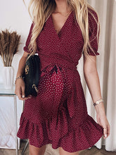 Load image into Gallery viewer, Bohemian Skirt V-Neck Lace Maternity Dress
