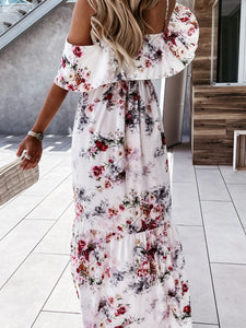 Maternity Floral Sling Dress