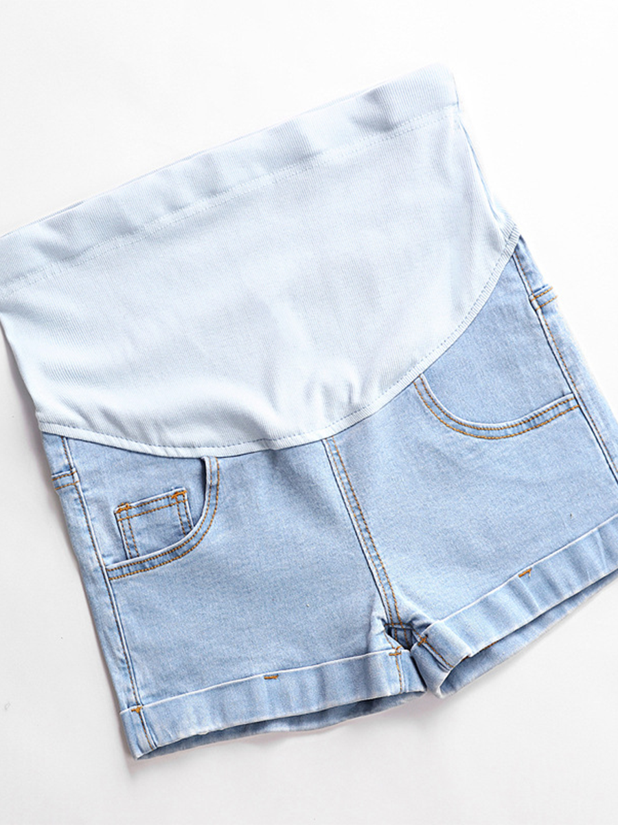 Fashion Thin Summer Maternity Shorts