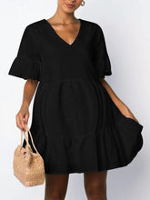 Load image into Gallery viewer, Maternity Loose Casual Pleated Dress
