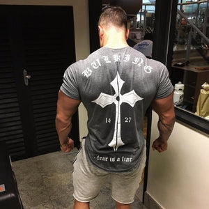 Men's Fashion Sports Fitness T-shirt