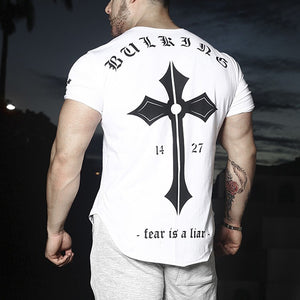 Men's Fashion Sports Fitness T-shirt