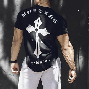 Men's Fashion Sports Fitness T-shirt