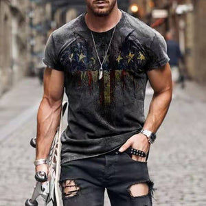 Men's Summer Fashion Printed T-shirts