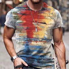 Load image into Gallery viewer, Men&#39;s Summer Fashion Tie-dye Short-sleeved T-shirts
