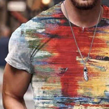 Load image into Gallery viewer, Men&#39;s Summer Fashion Tie-dye Short-sleeved T-shirts
