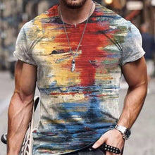 Load image into Gallery viewer, Men&#39;s Summer Fashion Tie-dye Short-sleeved T-shirts
