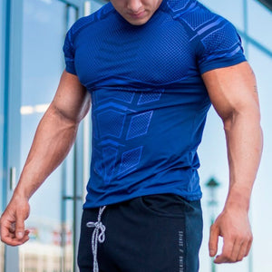 Men's Fashion Sports Fitness T-shirt