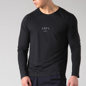 Men's Spring And Autumn Sports Pullover T-shirt