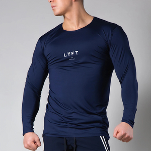 Men's Spring And Autumn Sports Pullover T-shirt