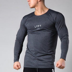 Men's Spring And Autumn Sports Pullover T-shirt