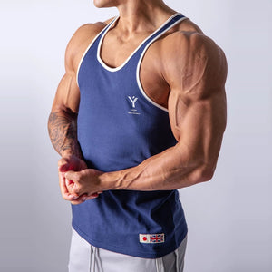 Men's Solid Color Training Fitness Vest