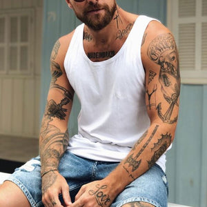 Men's Summer Fashion Solid Color Vest