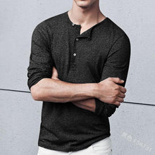 Load image into Gallery viewer, Round Neck Fashion Casual Men&#39;s T-shirt
