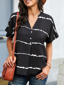 Casual Loose Striped Shirt Maternty’s Top